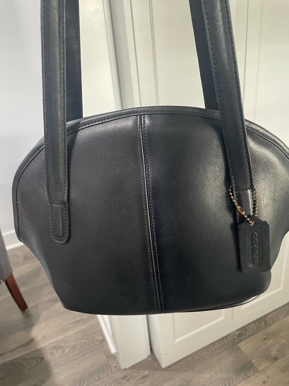 Vtg Coach 1997 Asheville 9089-Black EUC Made In United States Original Hang Tag
